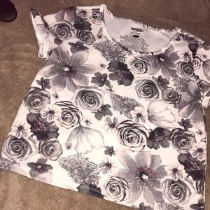 Floral crop top